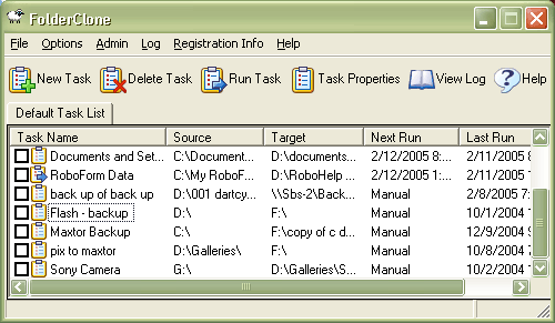 FolderClone Screenshot